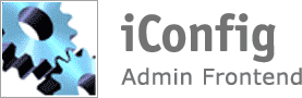 iConfig Admin Frontend